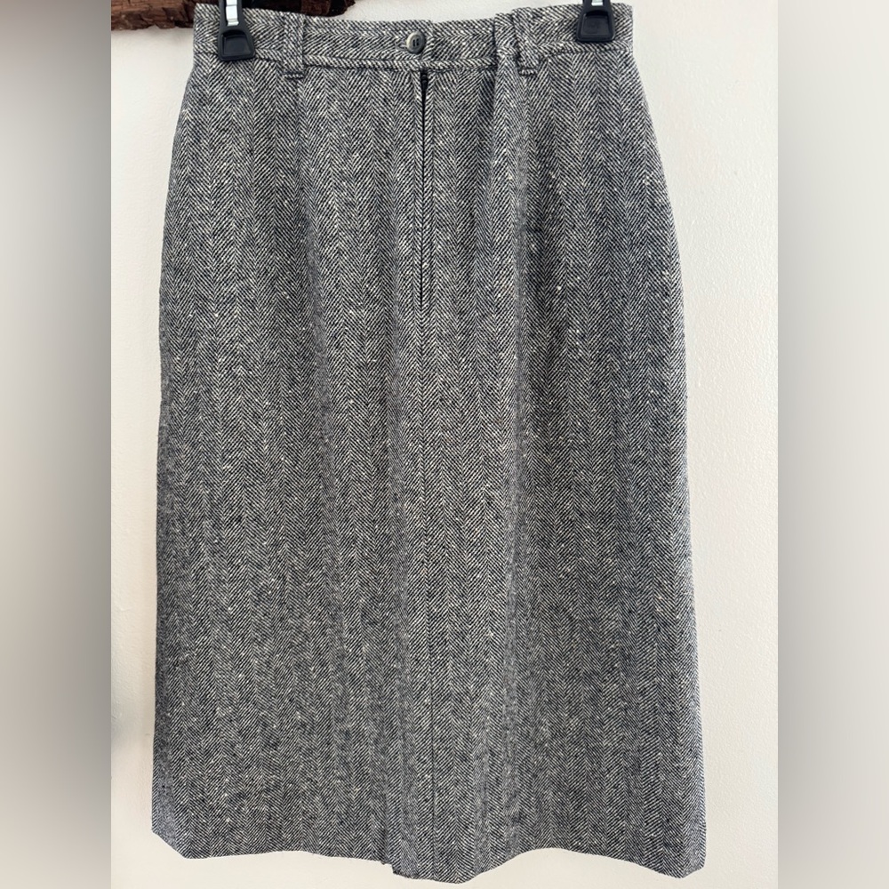 Vintage Pendleton Wood  Skirt